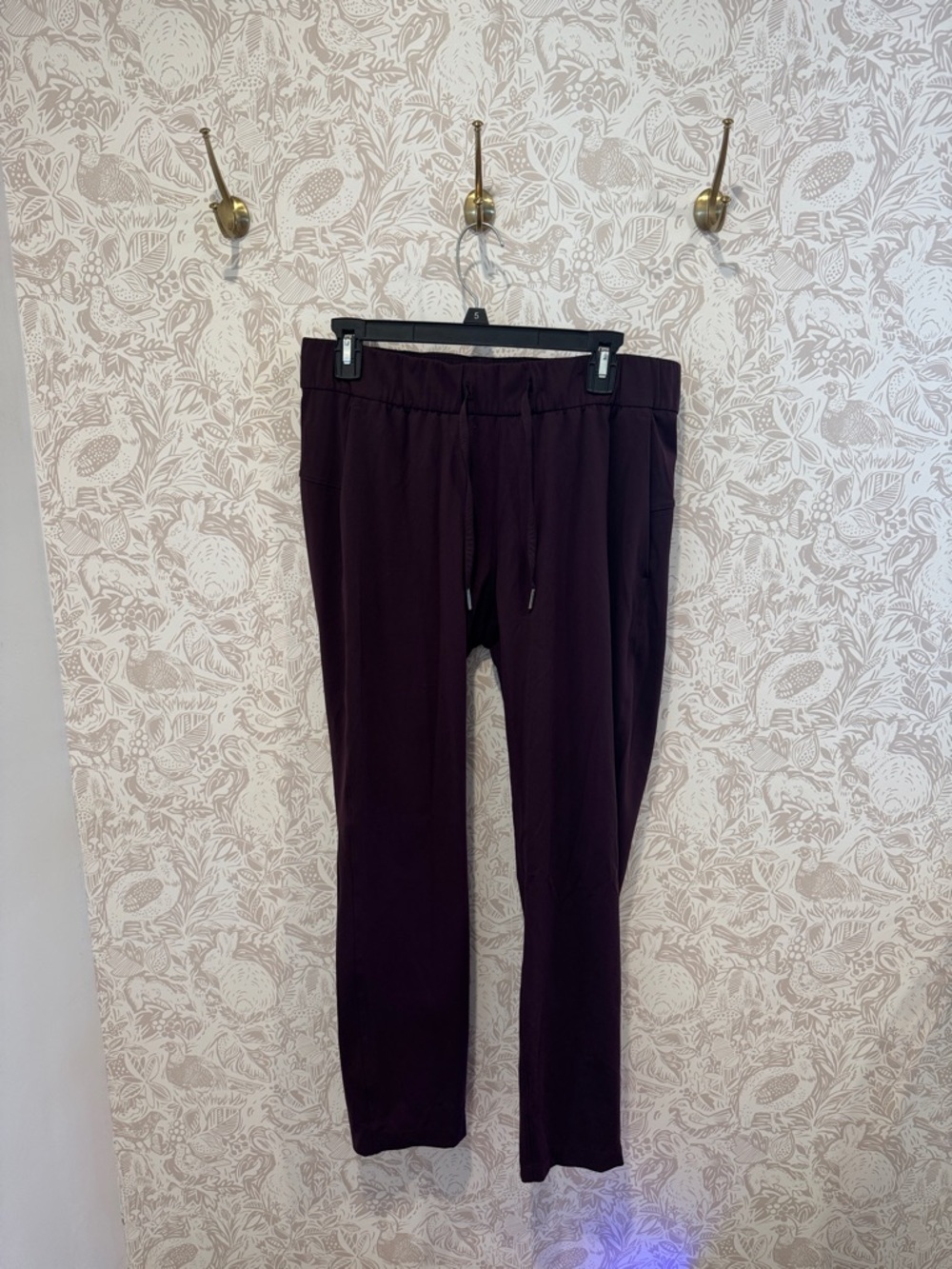 lululemon athletica Maroon/Deep Plum Track Pants